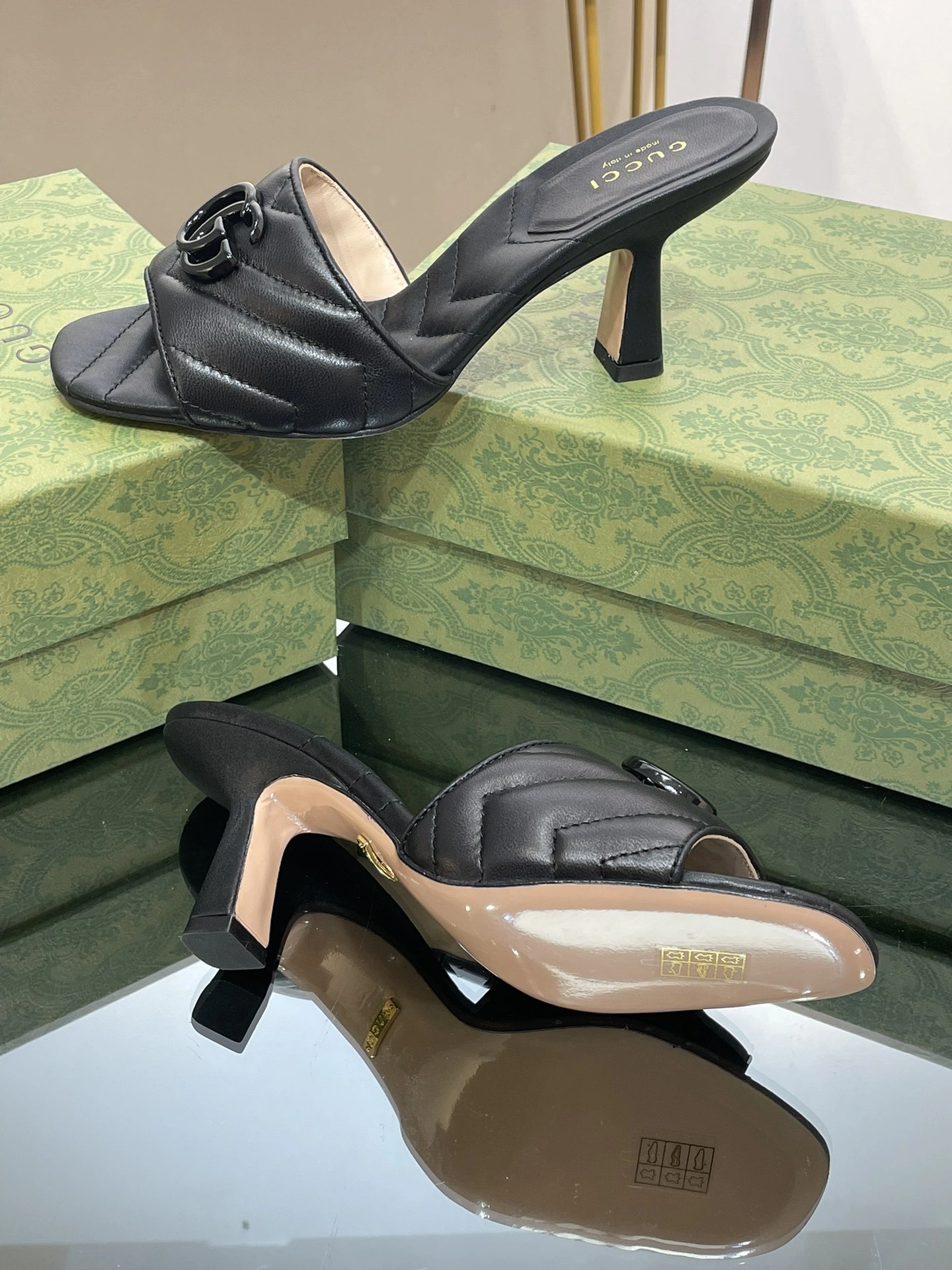 coco-- 739133 BKO00 1000 7.5cm Heel height item:C-X002D2413Y